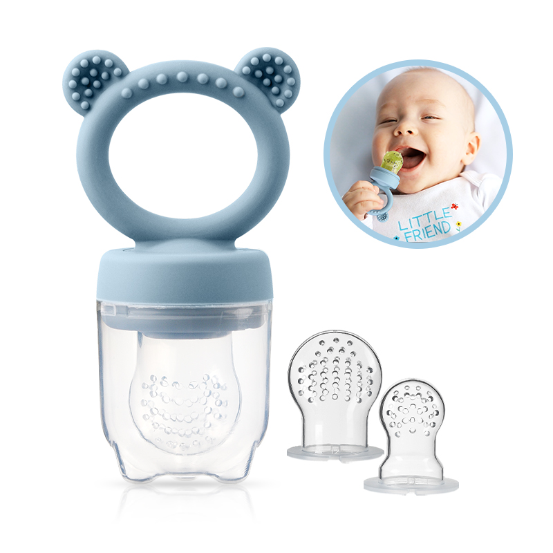 Silicone Bear Shaped Baby Frui - Baby Food Healthy 评论和价格