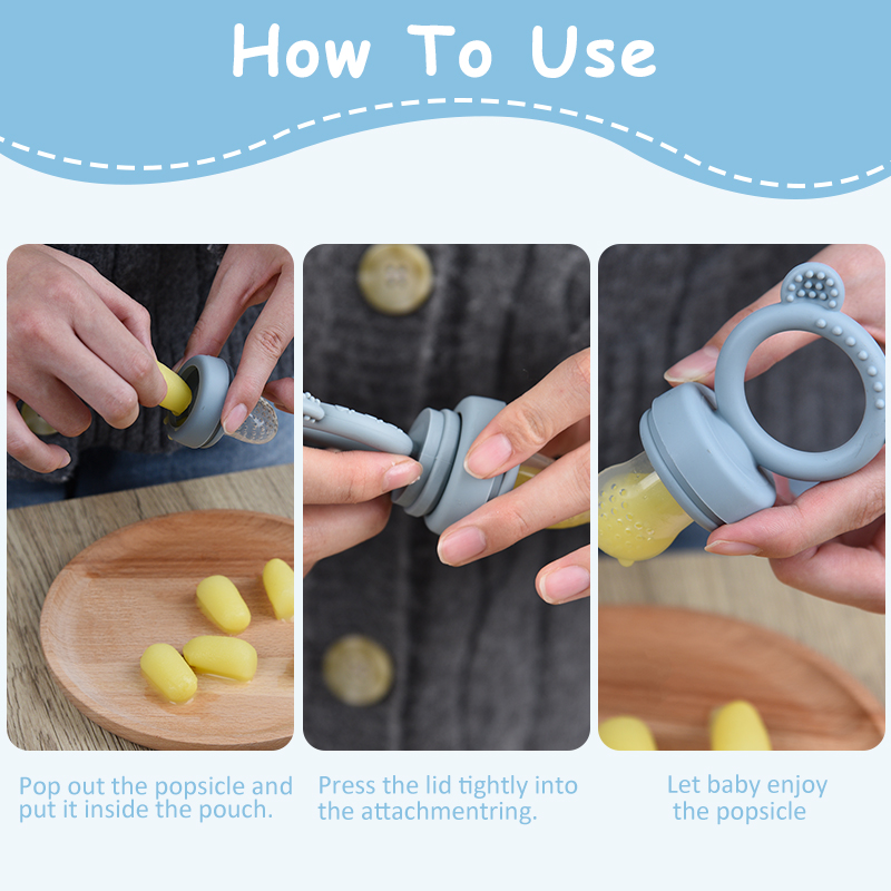 Silicone Bear Shaped Baby Frui - Baby Food Healthy 评论和价格