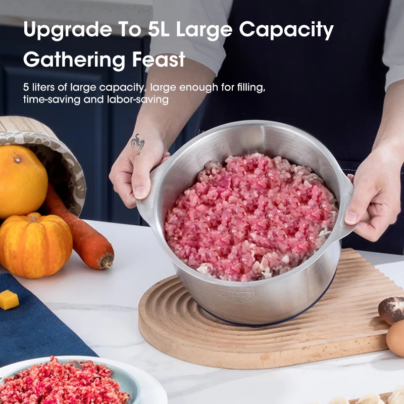 5L Electric Meat Grinders 304  - Baby Food Processor 评论和价格