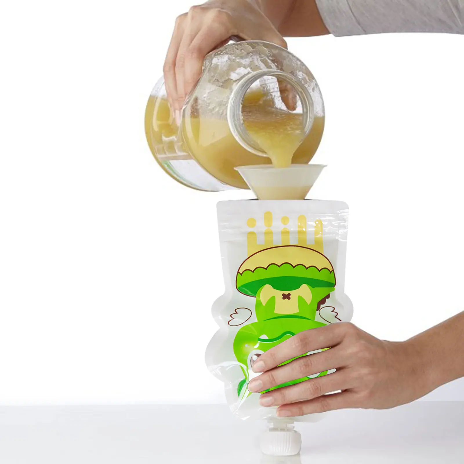 4pcs Food Storage Bag Reusable - Baby Food Pouches Reusable 评论和价格
