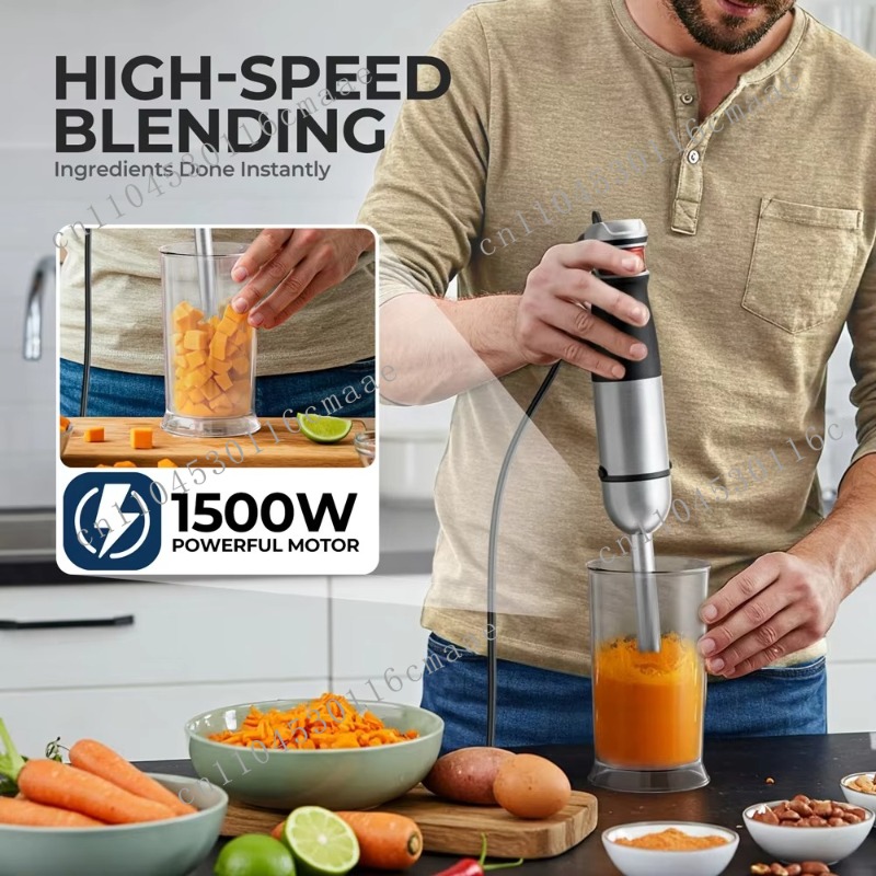 6-in-1  1200W Powerful Hand Bl - Baby Food Healthy 评论和价格