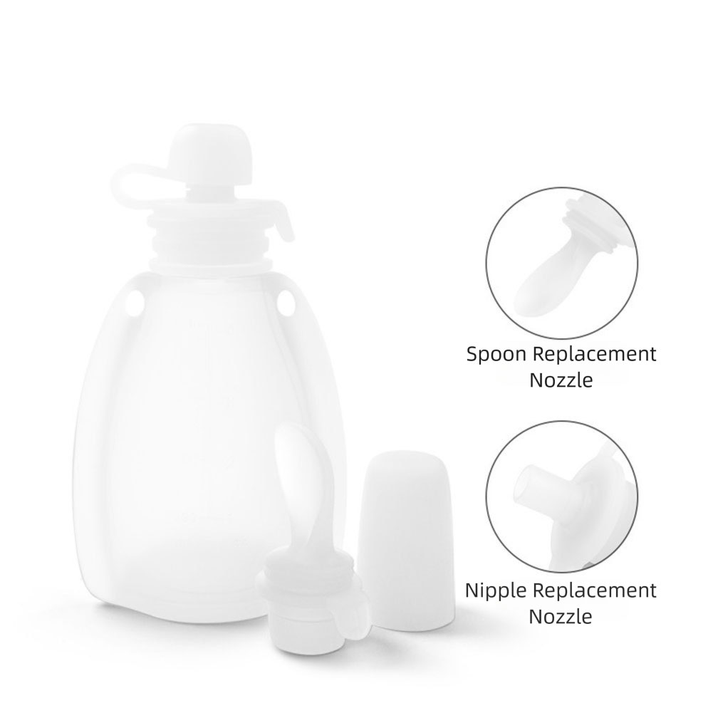 Reusable Baby Food Pouch Non B - Baby Food Pouches Reusable 评论和价格