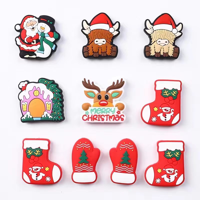 20pcs Silicone Beads Christmas - Baby Food Pacifier 评论和价格