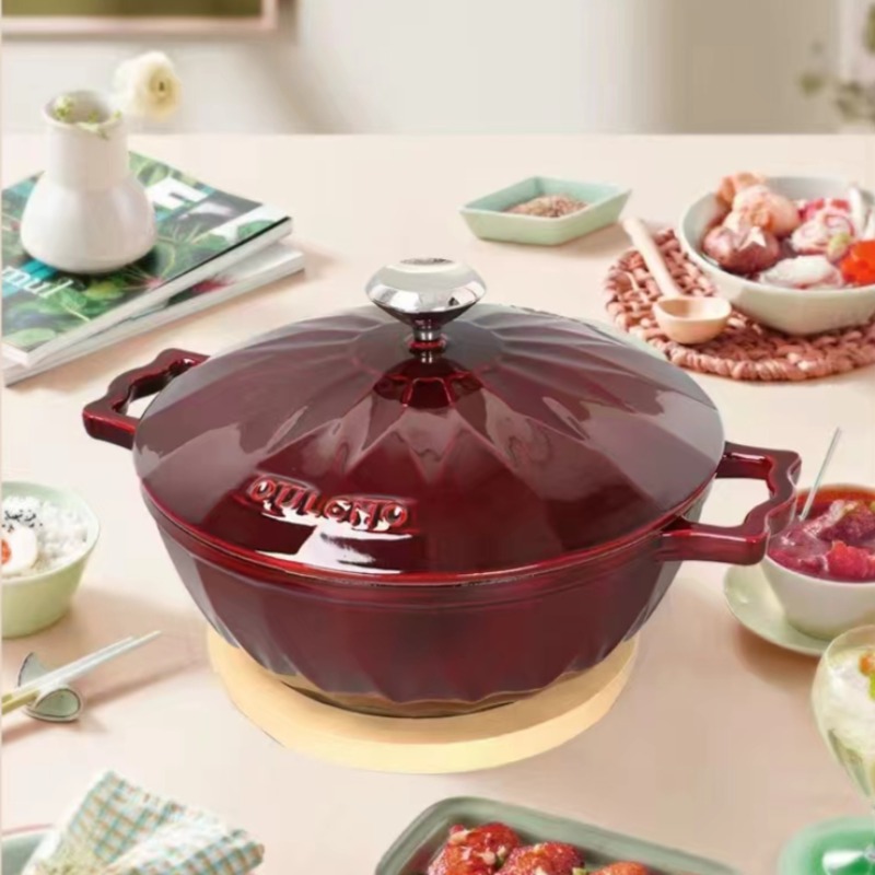 Enameled Cast Iron Dutch Oven  - Baby Food Healthy 评论和价格