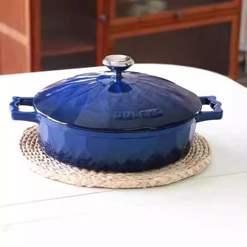 Enameled Cast Iron Dutch Oven  - Baby Food Healthy 评论和价格