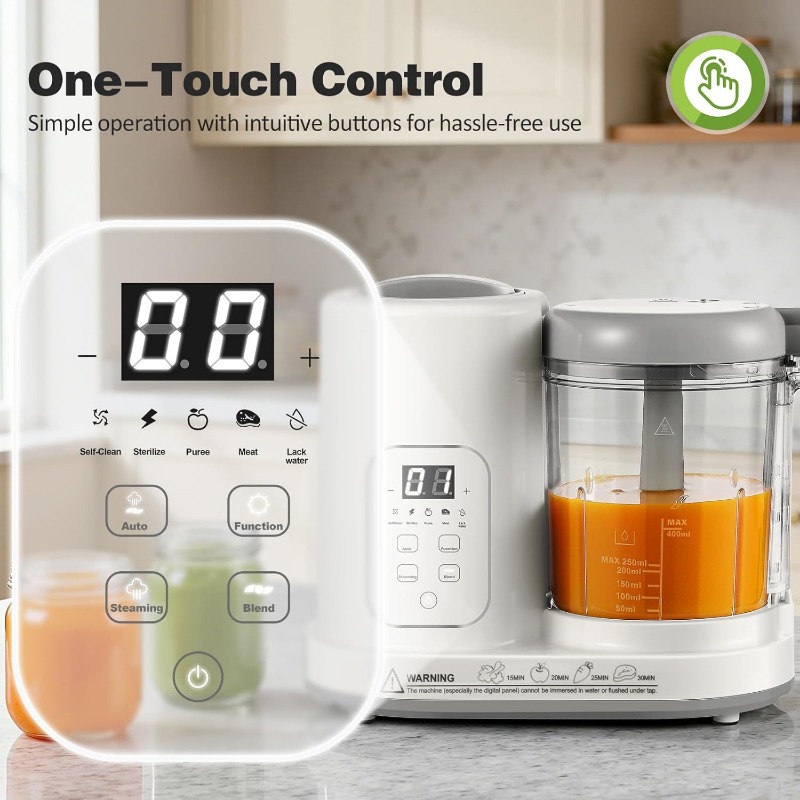 Baby Food Maker Steamer Blende - Baby Food Healthy 评论和价格