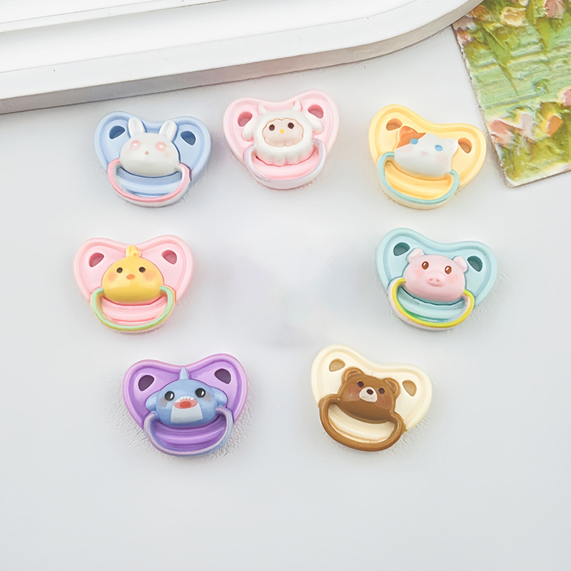 .Hot Sale.10Pcs Lovely Mini Do - Baby Food Pacifier 评论和价格