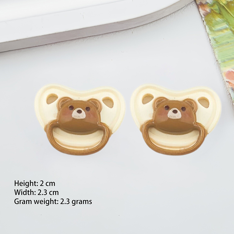 .Hot Sale.10Pcs Lovely Mini Do - Baby Food Pacifier 评论和价格