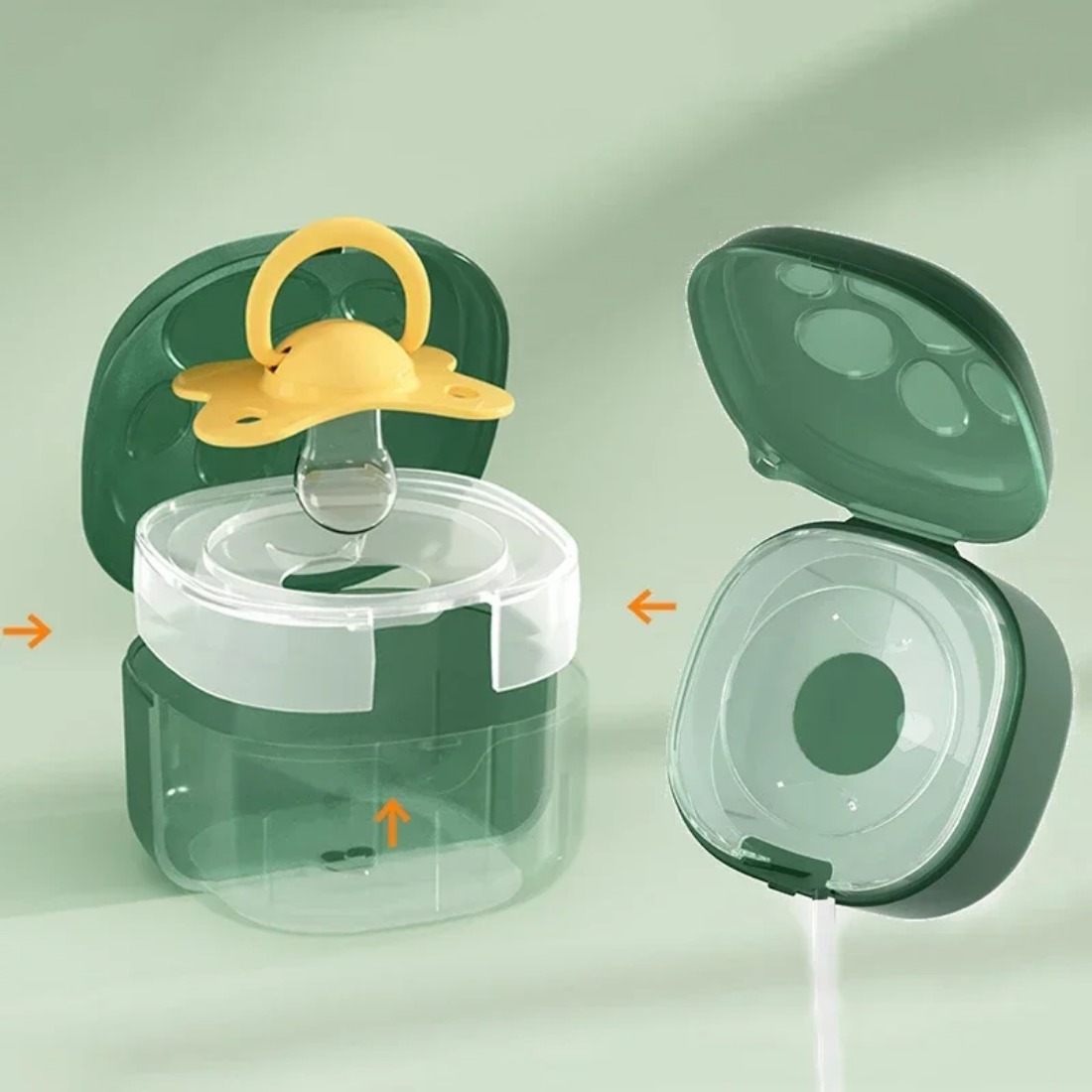 Food Grade Silicone Pacifier B - Baby Food Pacifier 评论和价格
