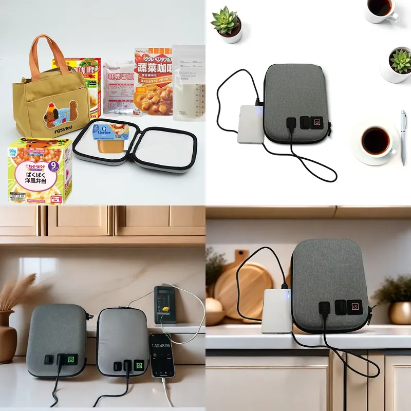 【CHIMU HOME】 Portable USB-Powe - Baby Food Pouches Reusable 评论和价格