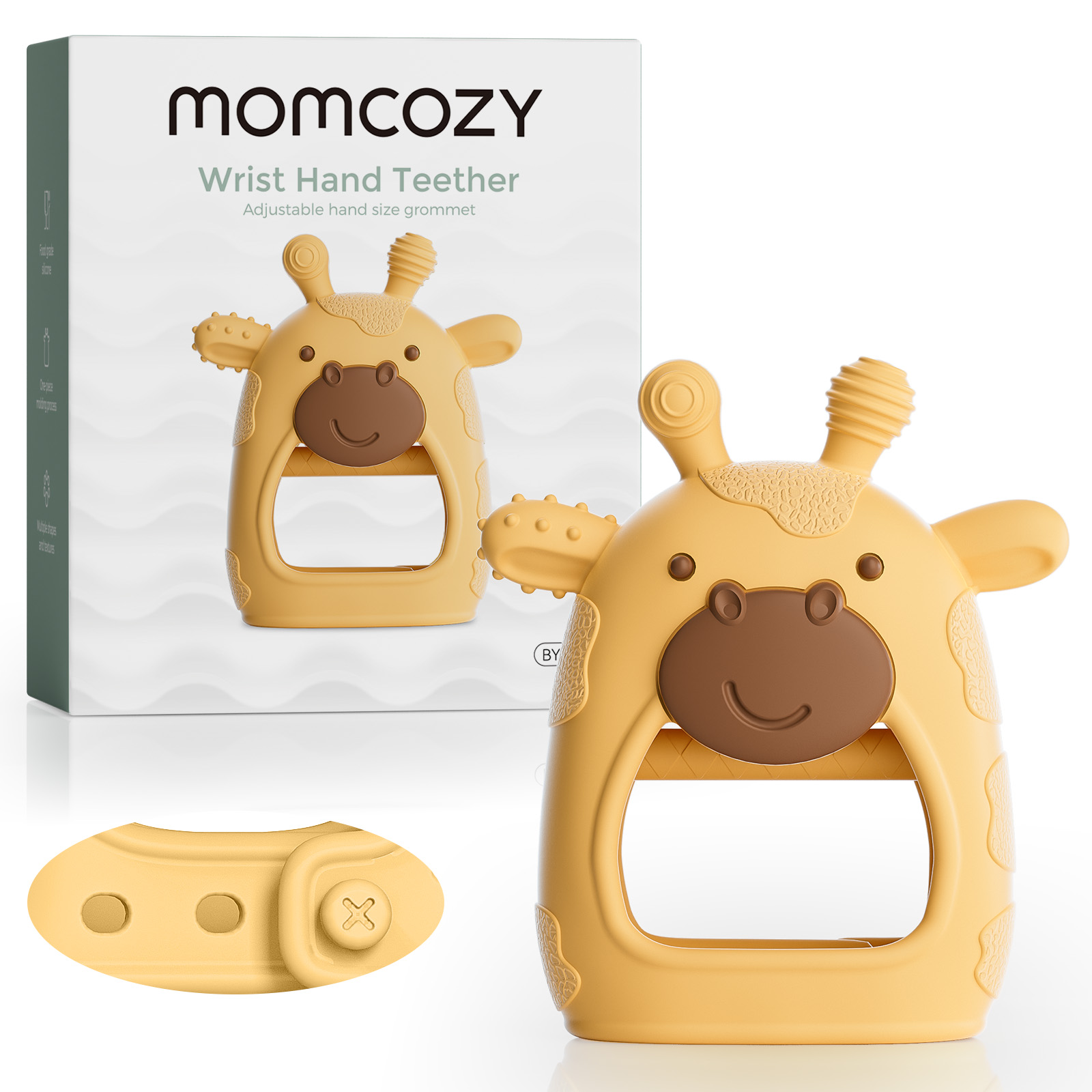 Momcozy Baby Teether Toys, Bab - Baby Food Essentials 评论和价格