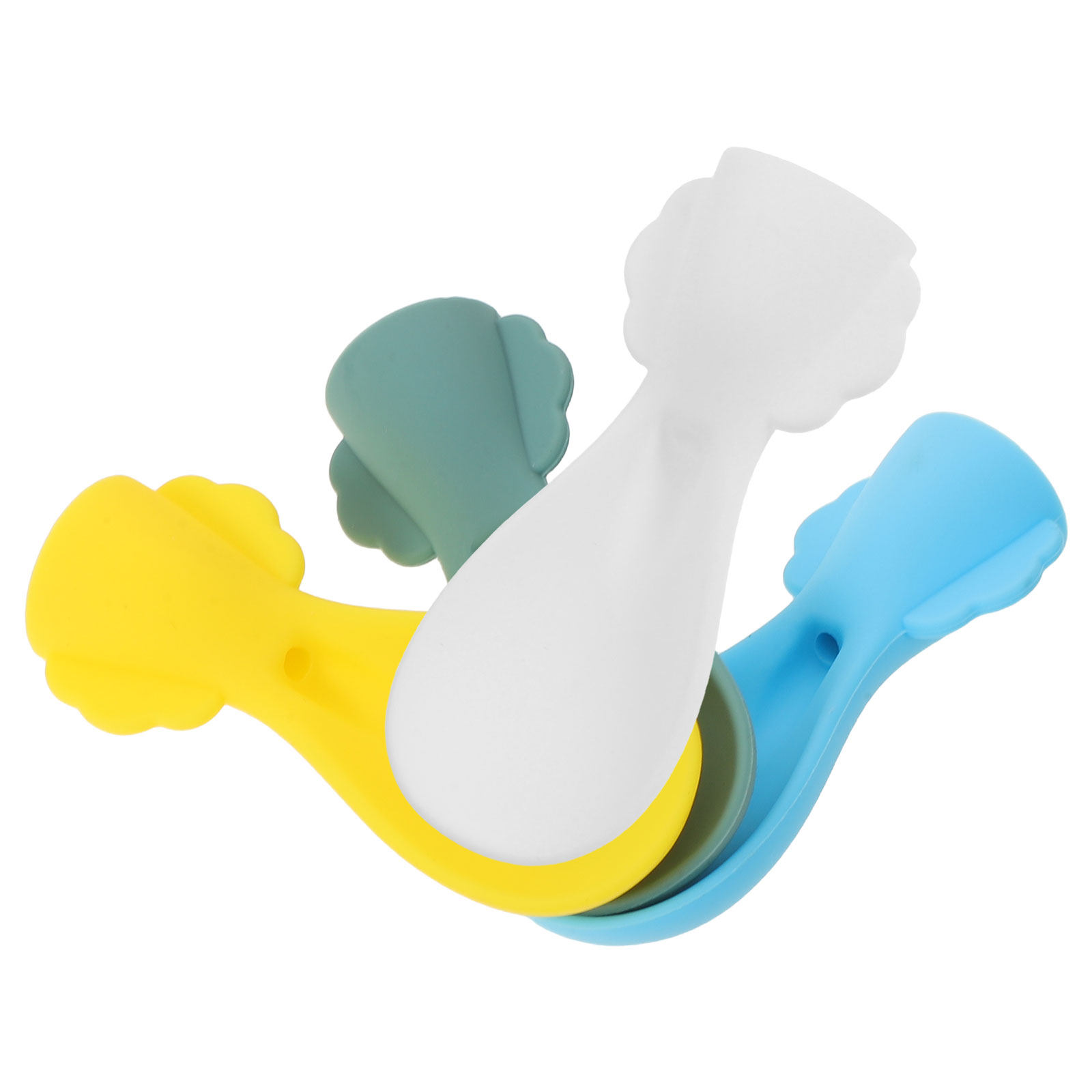 4Pcs Baby Silicone Feeding Spo - Baby Food Pouches Reusable 评论和价格