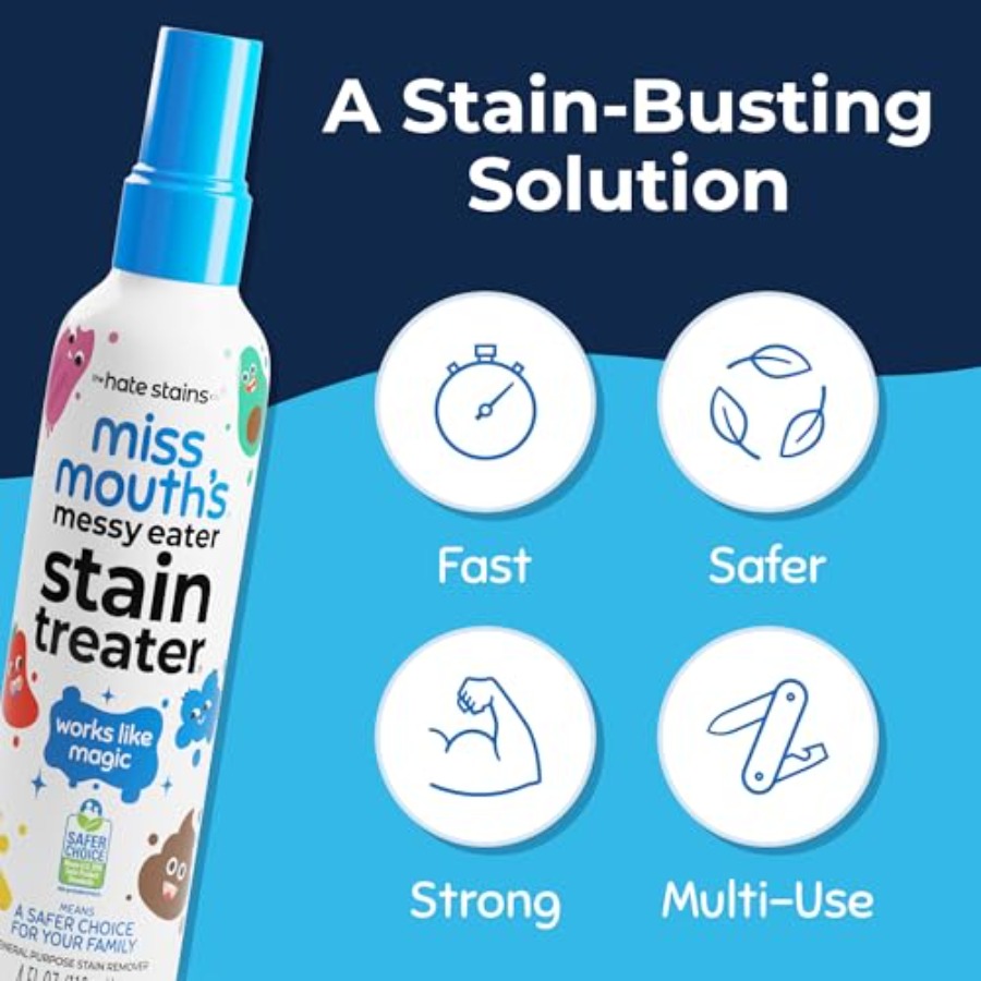 Miss Mouth's Messy Eater Stain - Baby Food Essentials 评论和价格