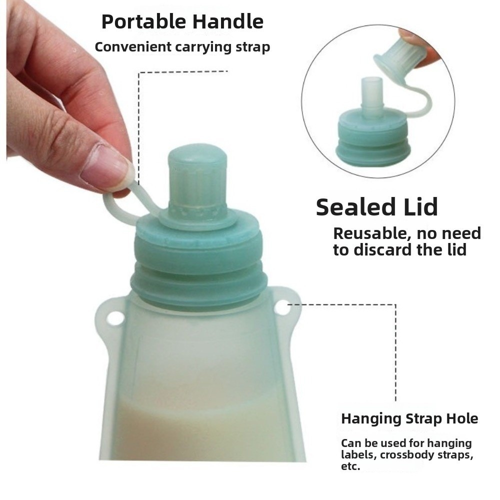 BPA Free Silicone Baby Food Po - Baby Food Pouches Reusable 评论和价格