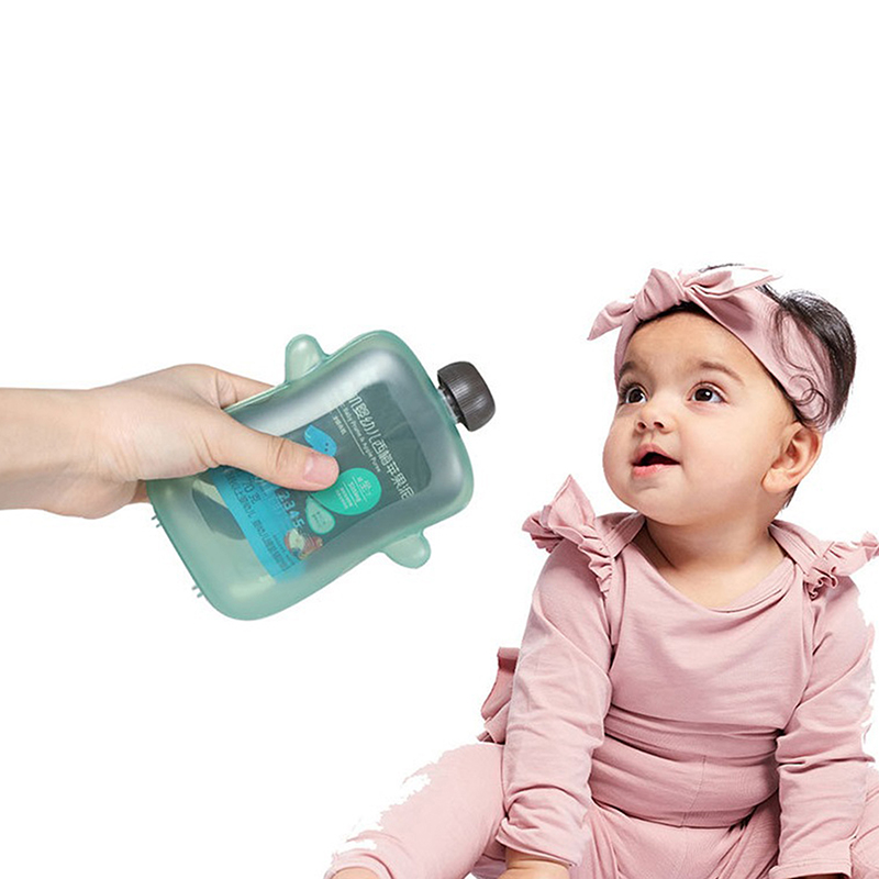 Self-Feeding Baby Food Pouch H - Baby Food Pouches Reusable 评论和价格