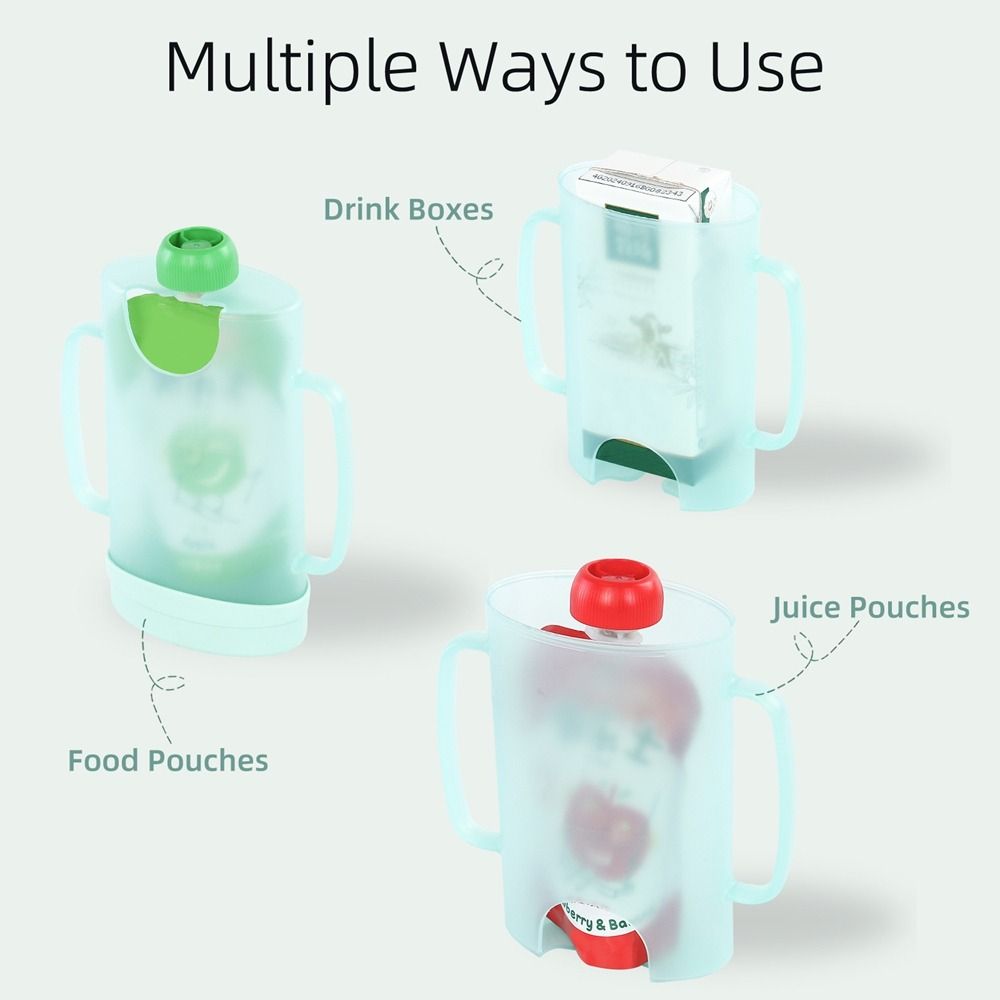 Plastic Squeeze Pouch Holder S - Baby Food Pouches Reusable 评论和价格